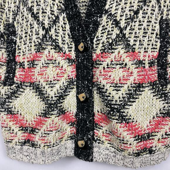 Carol Anderson Cabi #202 | Provence Chunky Knit Button Tunic Cardigan Sweater - Picture 5 of 10